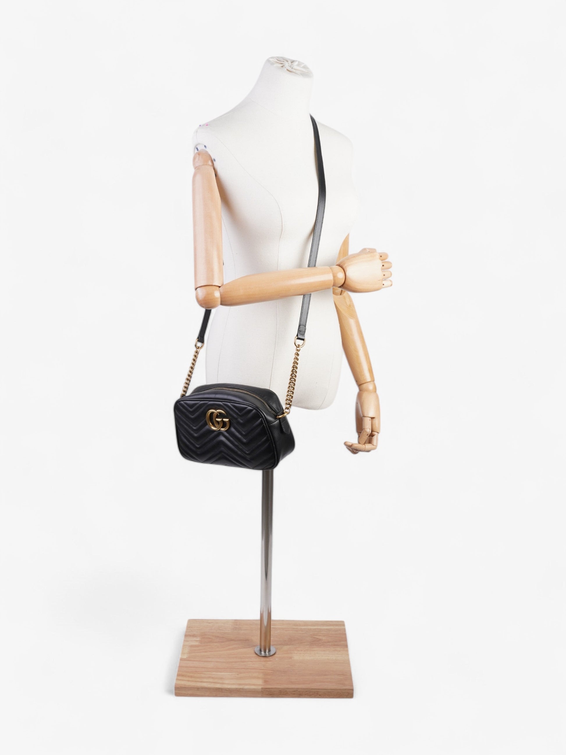 Gucci Marmont Small Crossbody Bag Leather Matelasse Small 6