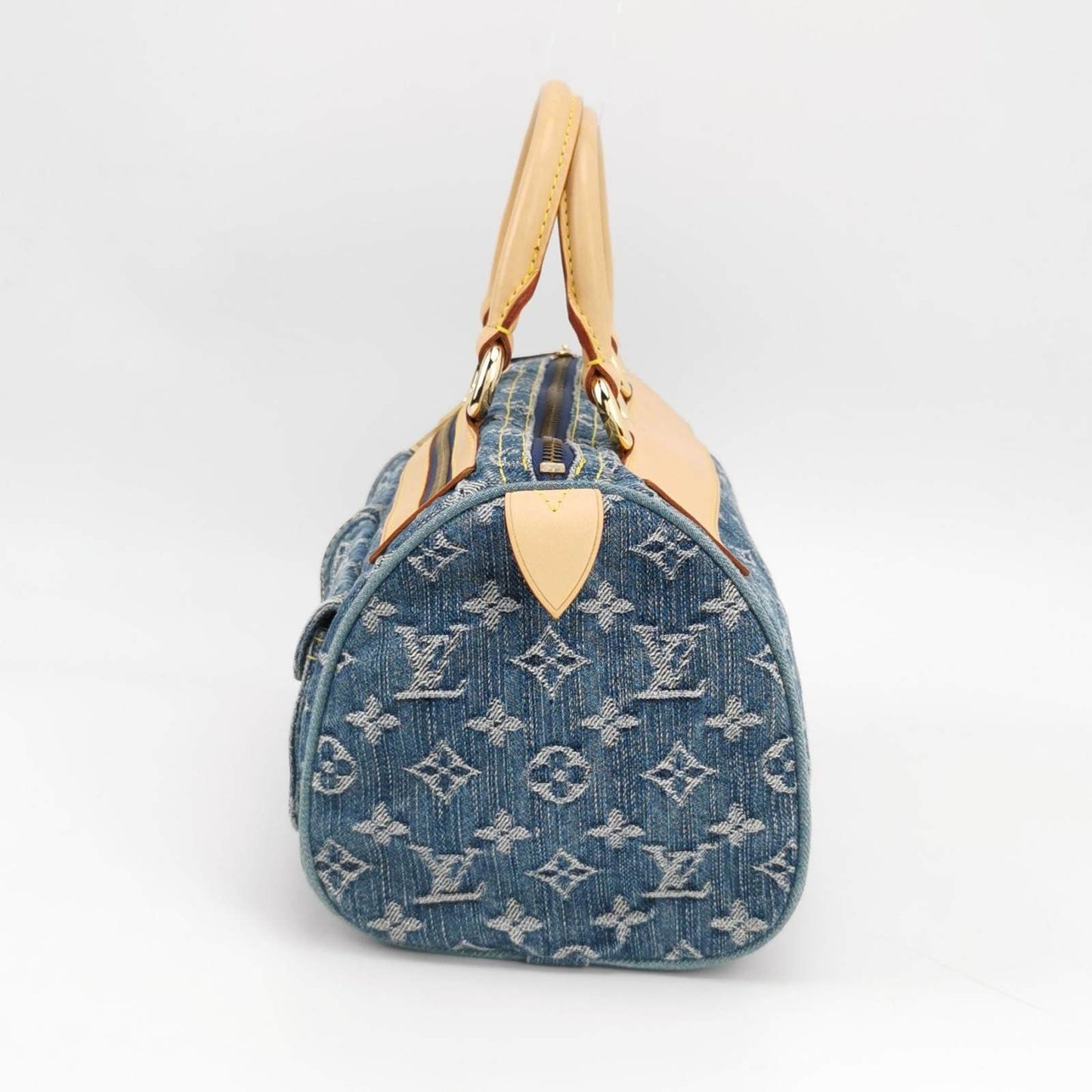 Louis Vuitton Denim Neo Speedy Boston Travel Bag Bag 2