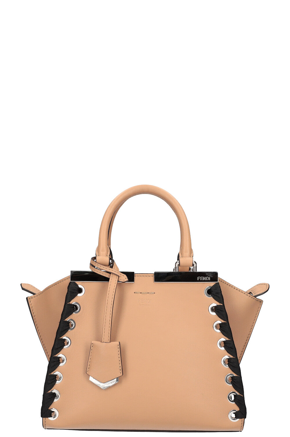 Fendi Tote Bag 3 Jours Bag Beige Mini