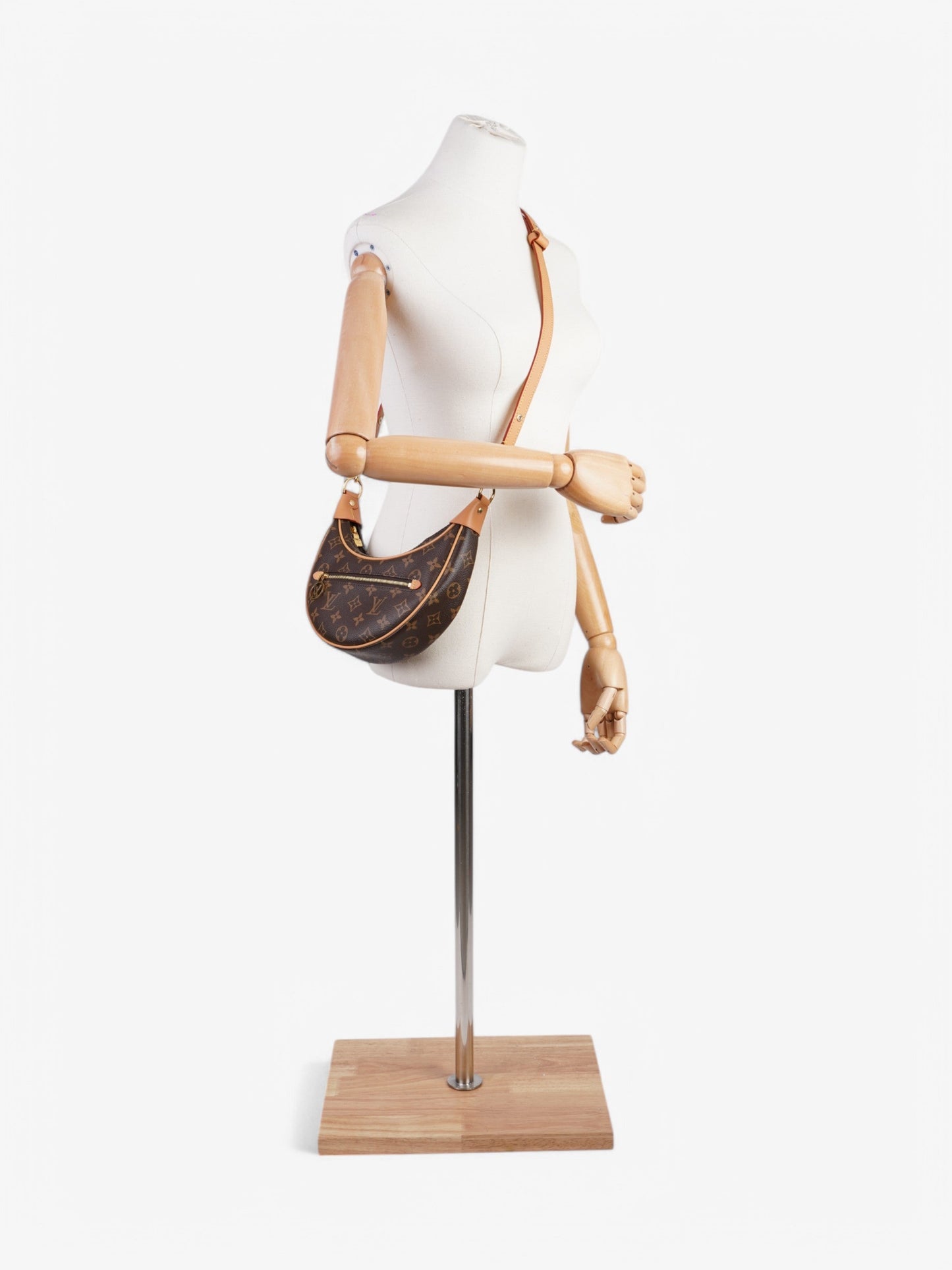 Louis Vuitton Loop Coated PM Monogram Canvas Beige Apparel
