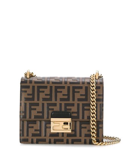 Fendi Borsa Kan Ff Bag Small Chain Travel Bag