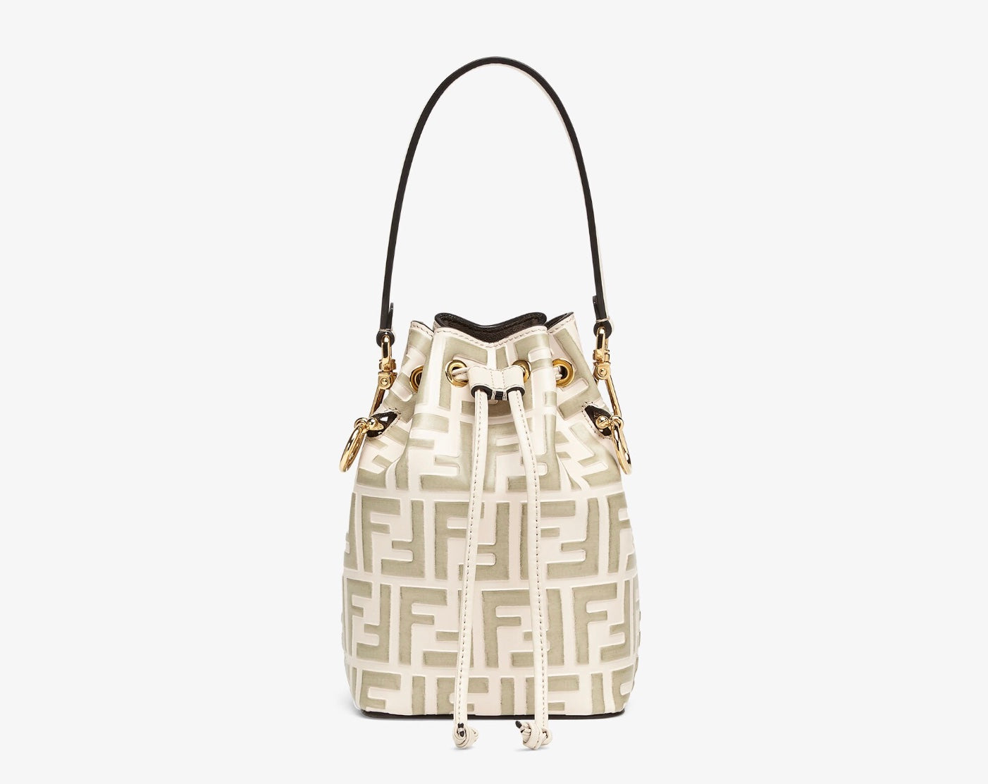 Fendi Zucca Mon Tresor Bag Mini Bucket Bucket Bag