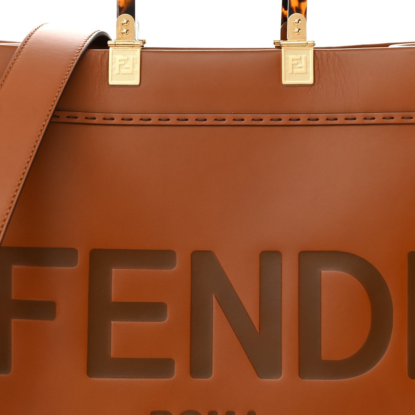 Fendi Tote Bag Leather Medium Sunshine Tote Bag
