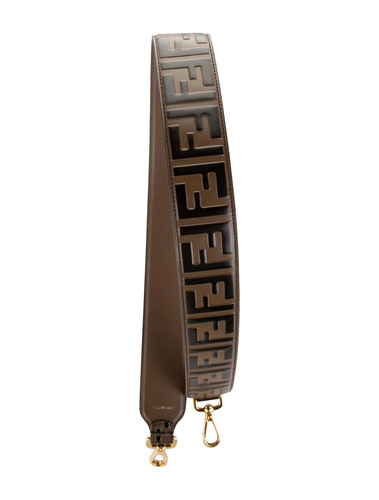 Fendi Zucca Ff Bag Strap Vitello Travel Bag