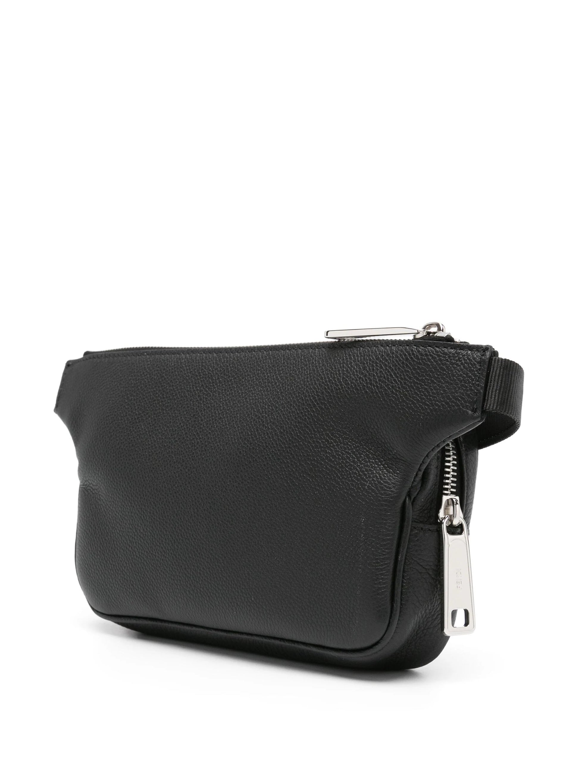 Fendi Roma Belt Bag Leather Logo