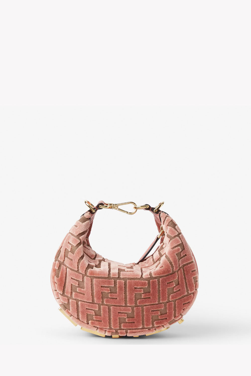 Fendi Shoulder Bag graphy FF Jacquard Velvet Bag Mini