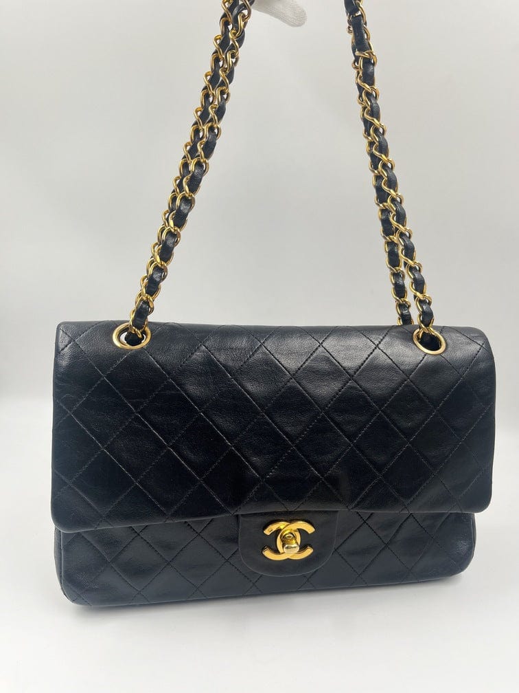 Chanel Classic Double Flap Bag with 24k gold plated hardware