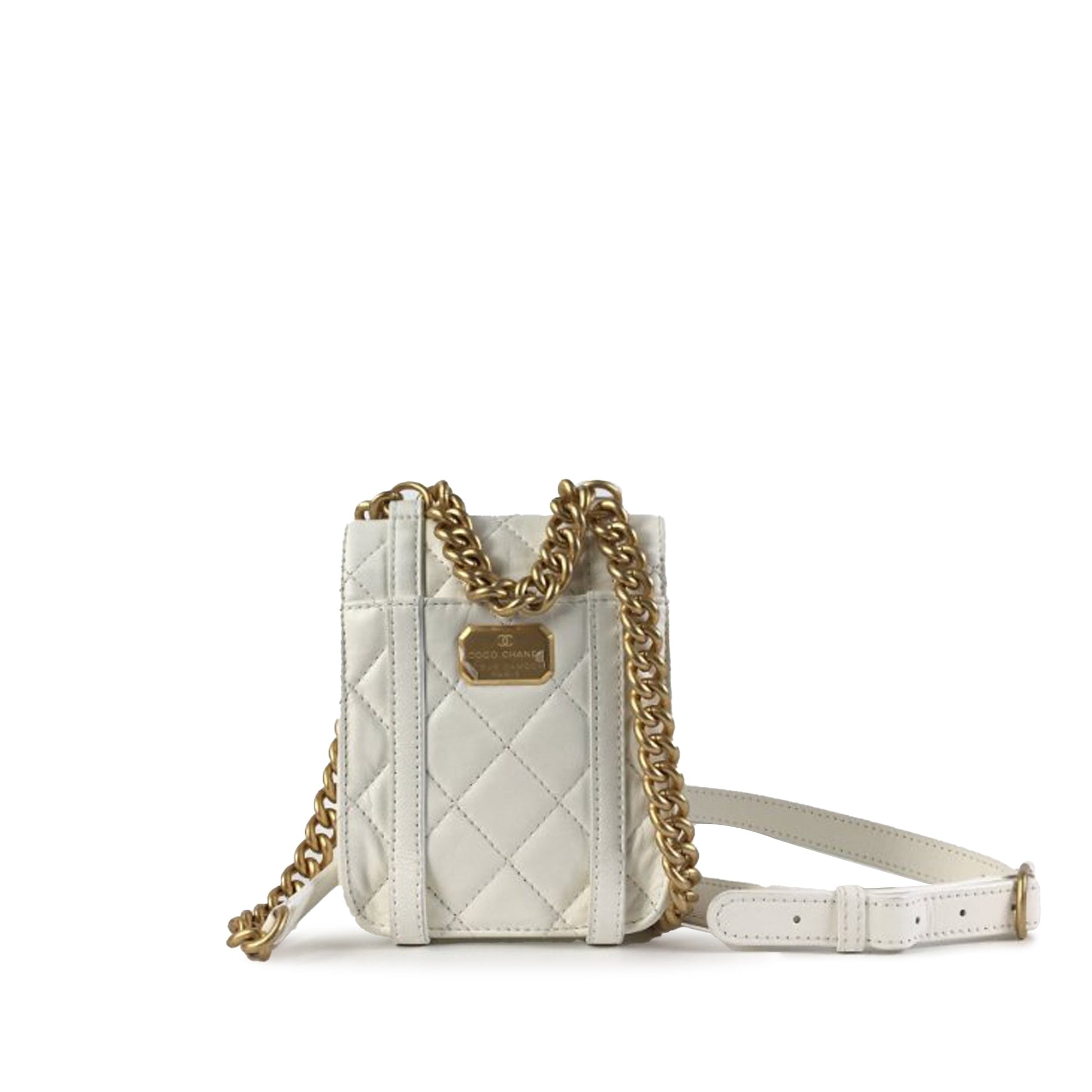 CHANEL Mini Quilted Calfskin City School Flap Satchel