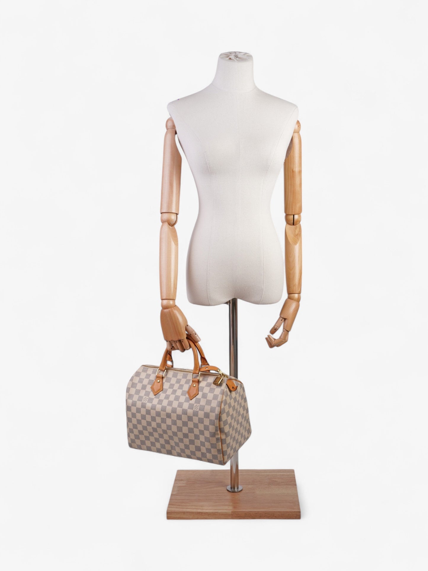 Louis Vuitton Speedy Ebene Coated 30 Canvas Coated Canvas Damier Apparel Canvas 59