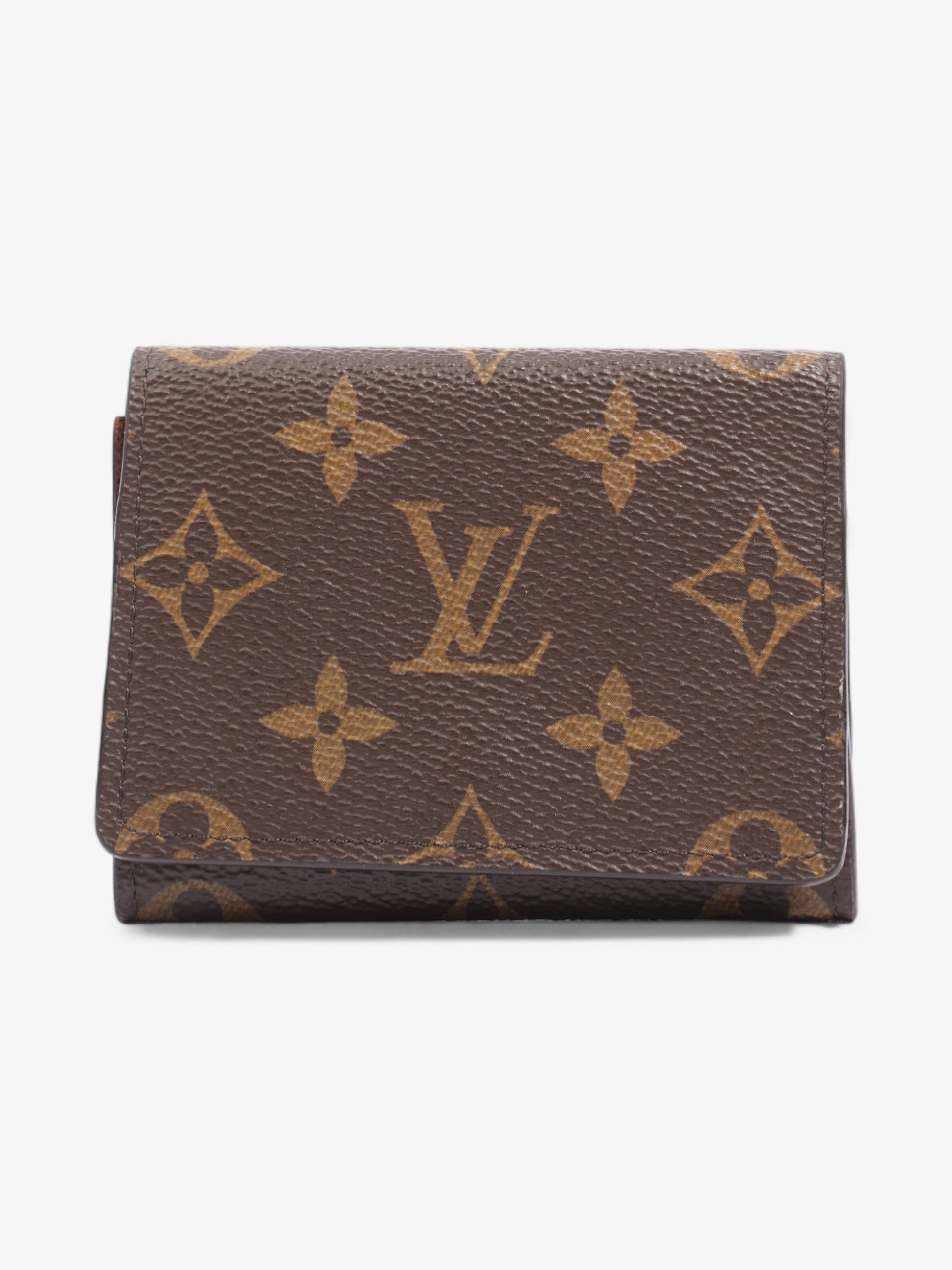 Louis Vuitton Enveloppe Carte De Visite Coated Monogram Canvas Coated Canvas Apparel