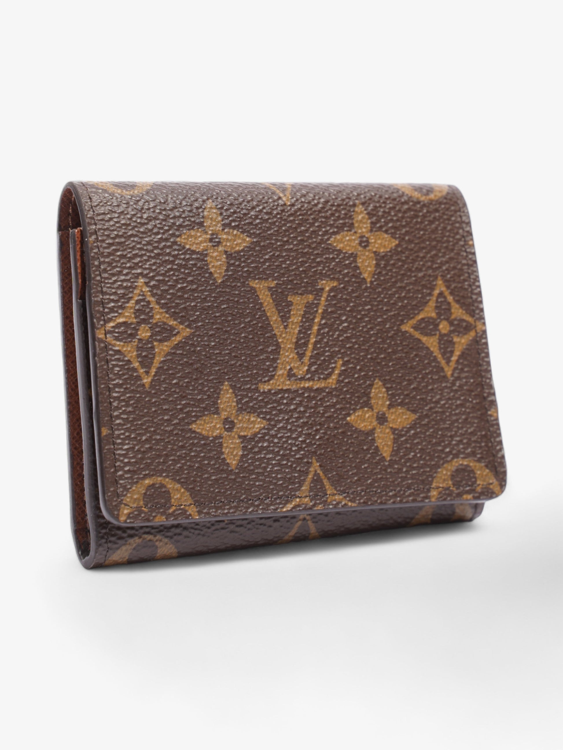 Louis Vuitton Enveloppe Carte De Visite Coated Monogram Canvas Coated Canvas Apparel