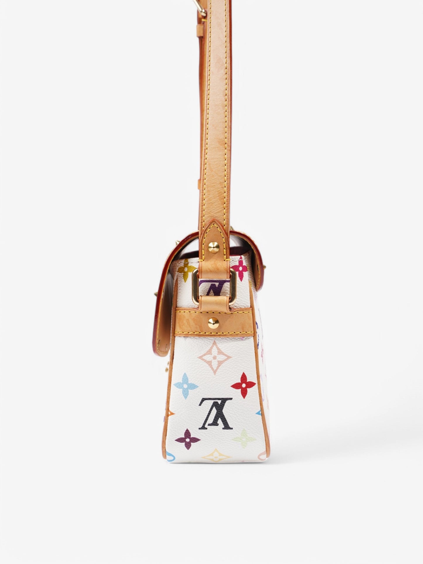Louis Vuitton Sologne Coated Monogram Multicolour White Canvas Coated Canvas Apparel