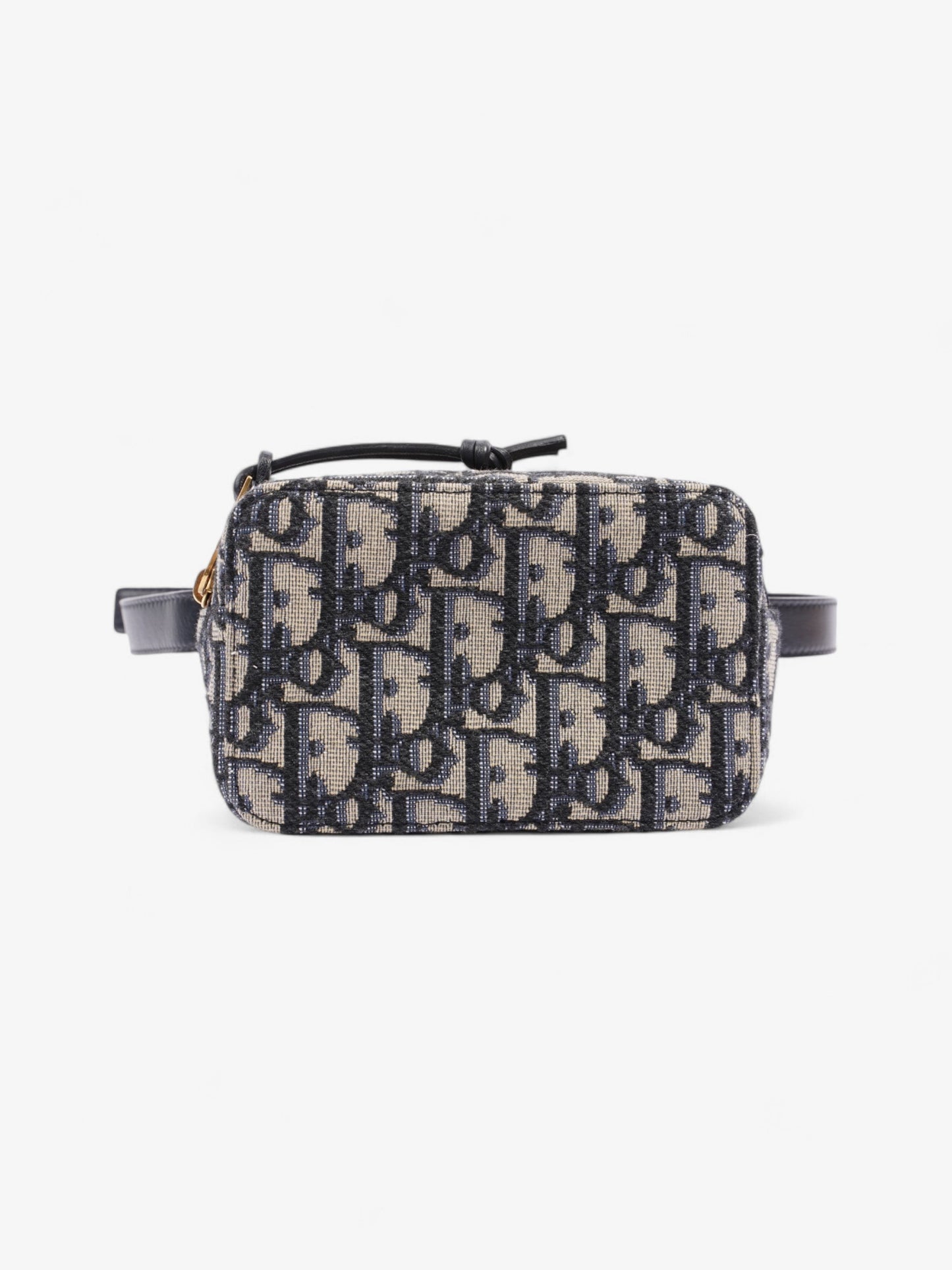 Dior Christian Oblique Belt Bag Oblique Fabric Blue