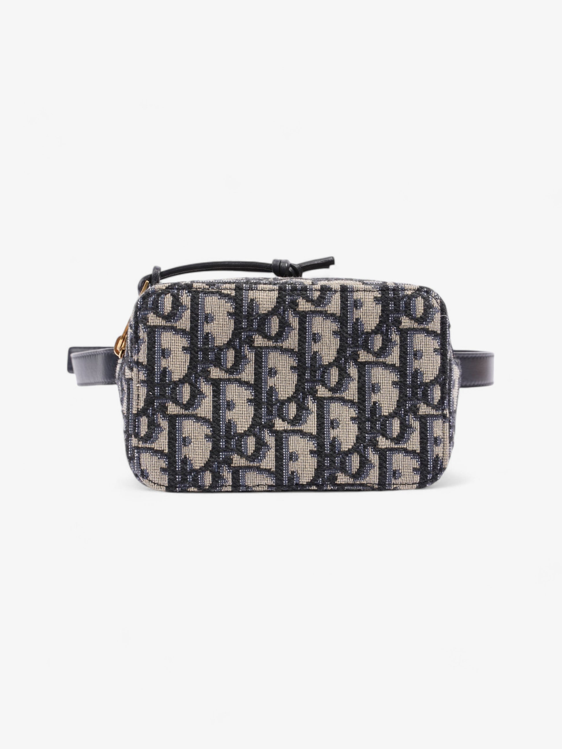 Dior Christian Oblique Belt Bag Oblique Fabric Blue