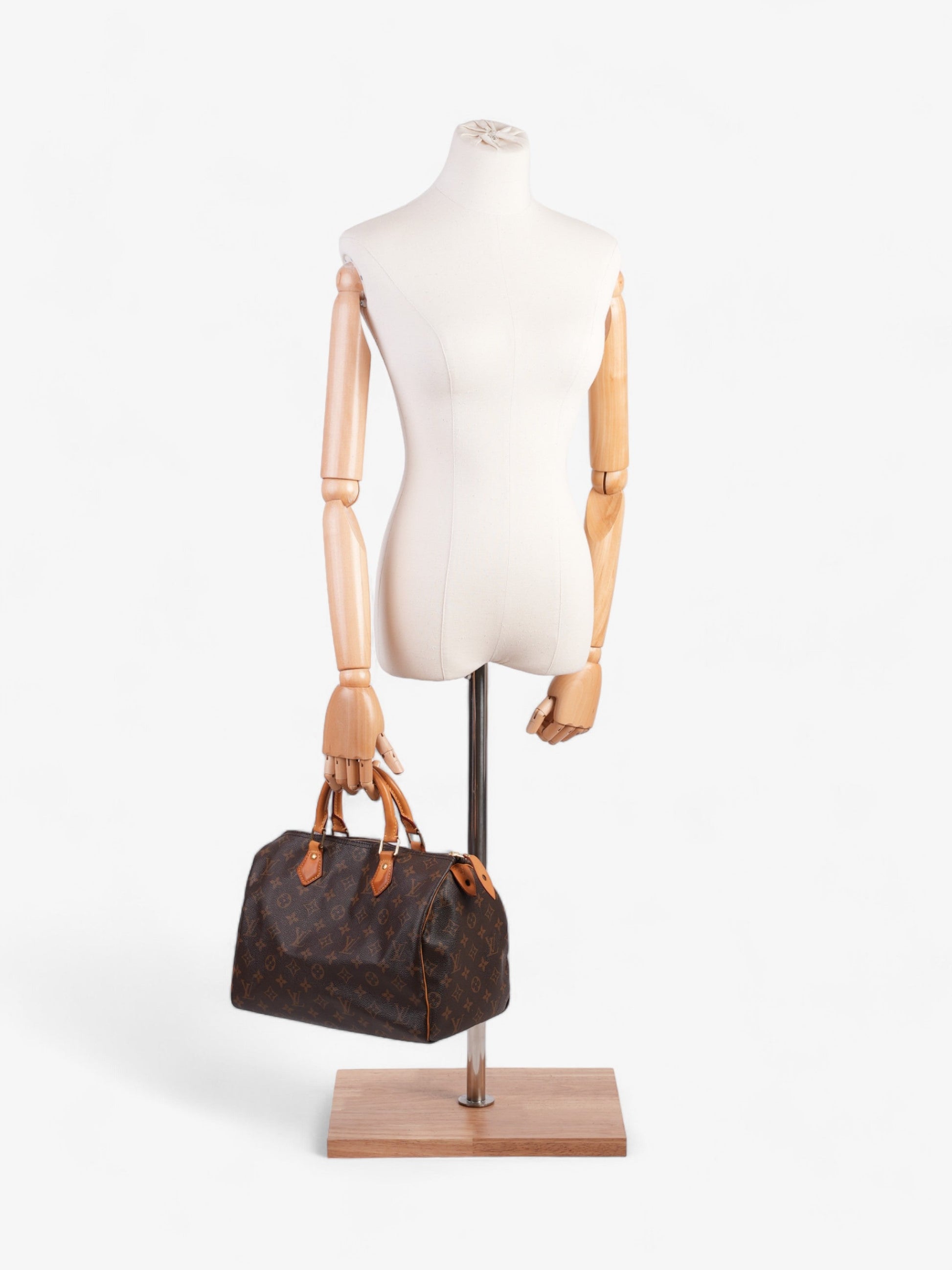 Louis Vuitton Speedy Coated 30 Monogram Canvas Coated Canvas Apparel Canvas 127