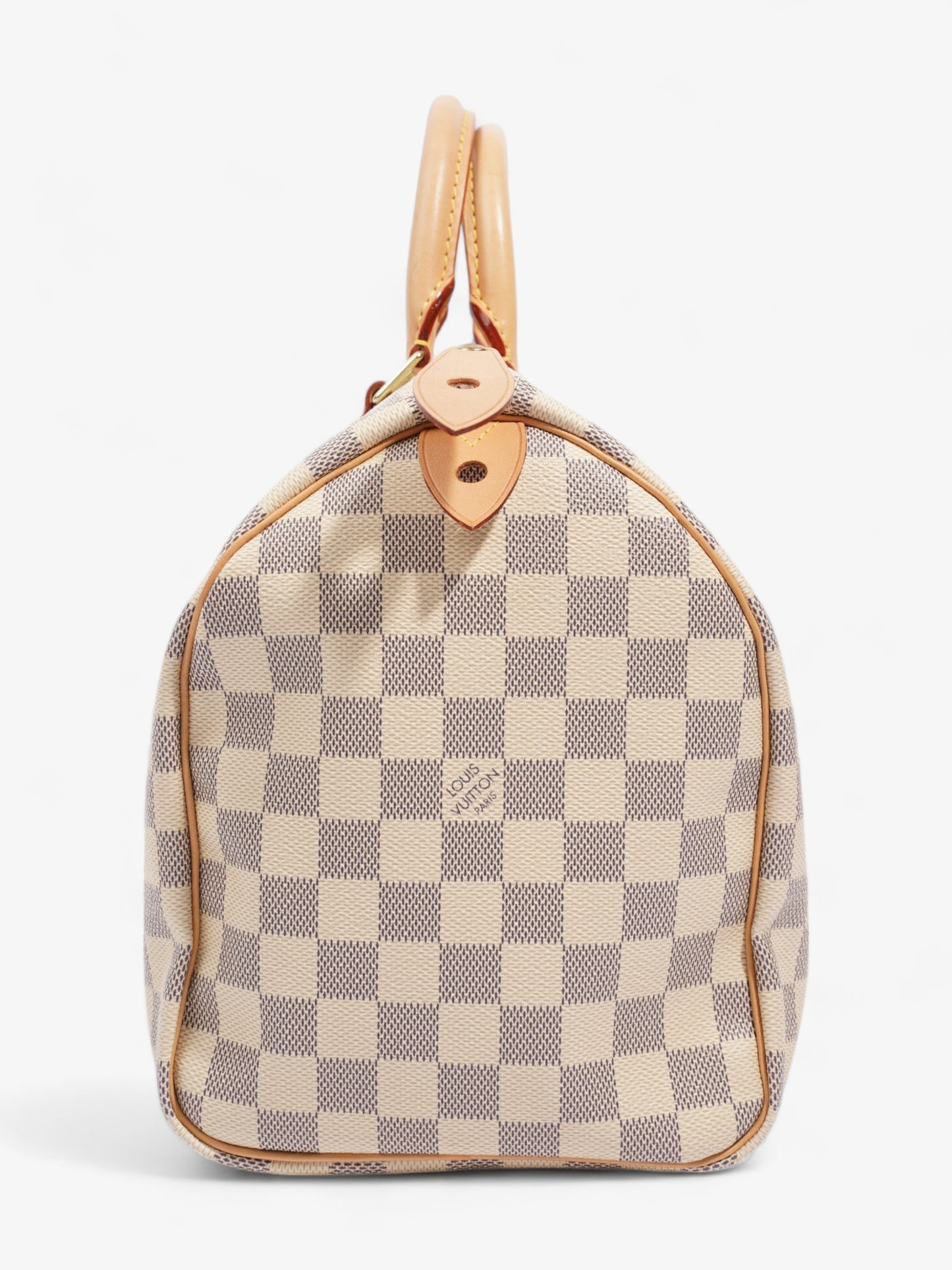 Louis Vuitton Speedy 30 Azur Coated Canvas Damier Apparel Canvas 3