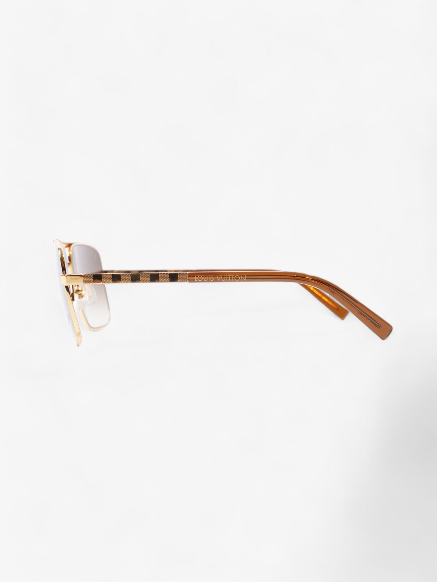 Louis Vuitton Attitude Sunglasses Base Brown Gold