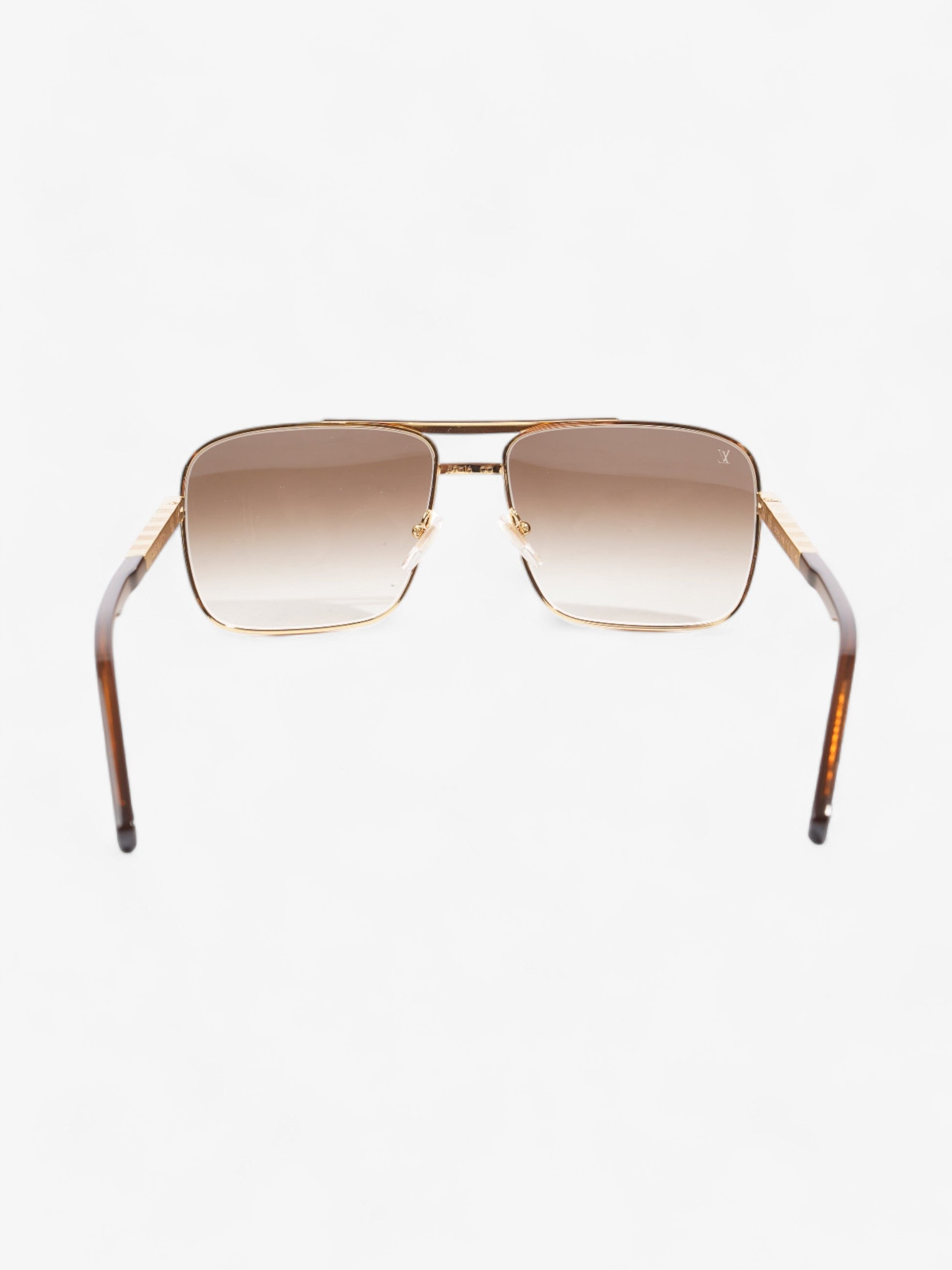 Louis Vuitton Attitude Sunglasses Base Brown Gold