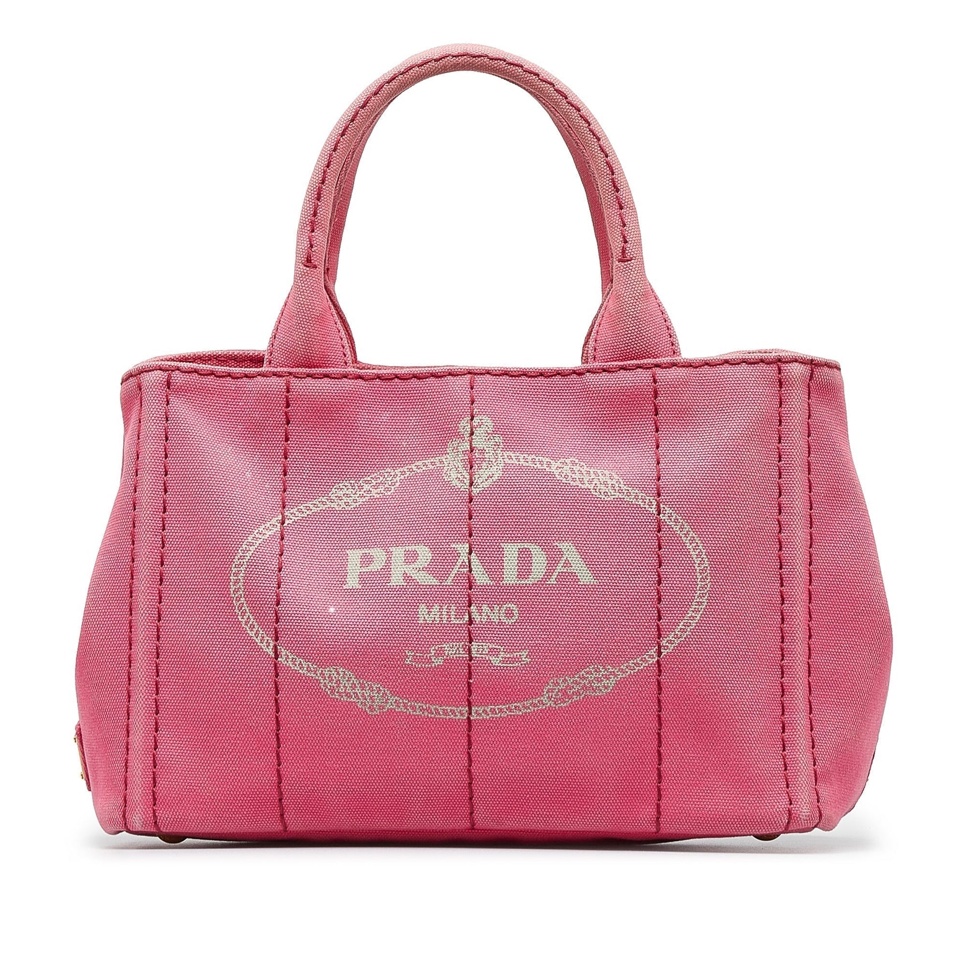 Prada Canapa Satchel Logo Satchel Bag Logo Satchel 26