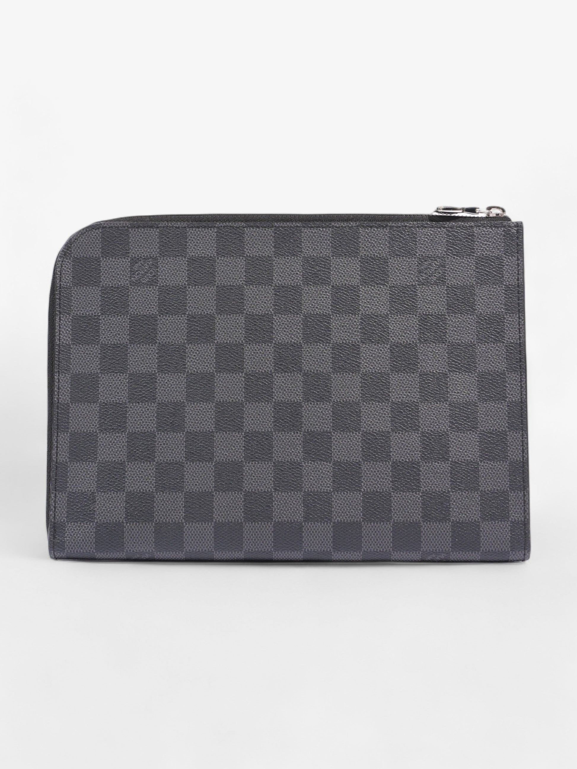 Louis Vuitton Pochette Jour PM Graphite Coated Damier Canvas Coated Canvas Apparel