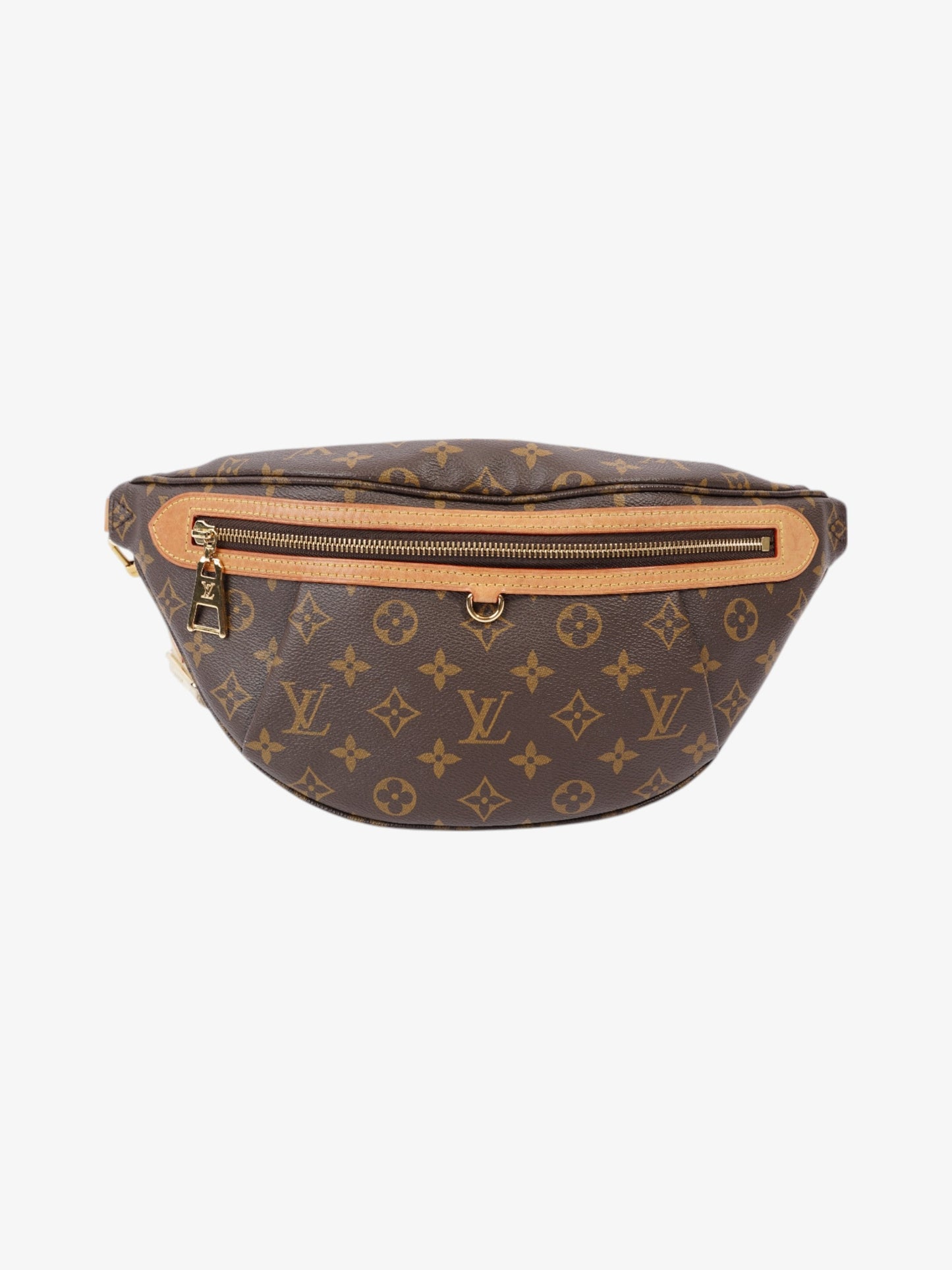 Louis Vuitton High Rise Bumbag Coated Monogram Canvas Coated Canvas Apparel