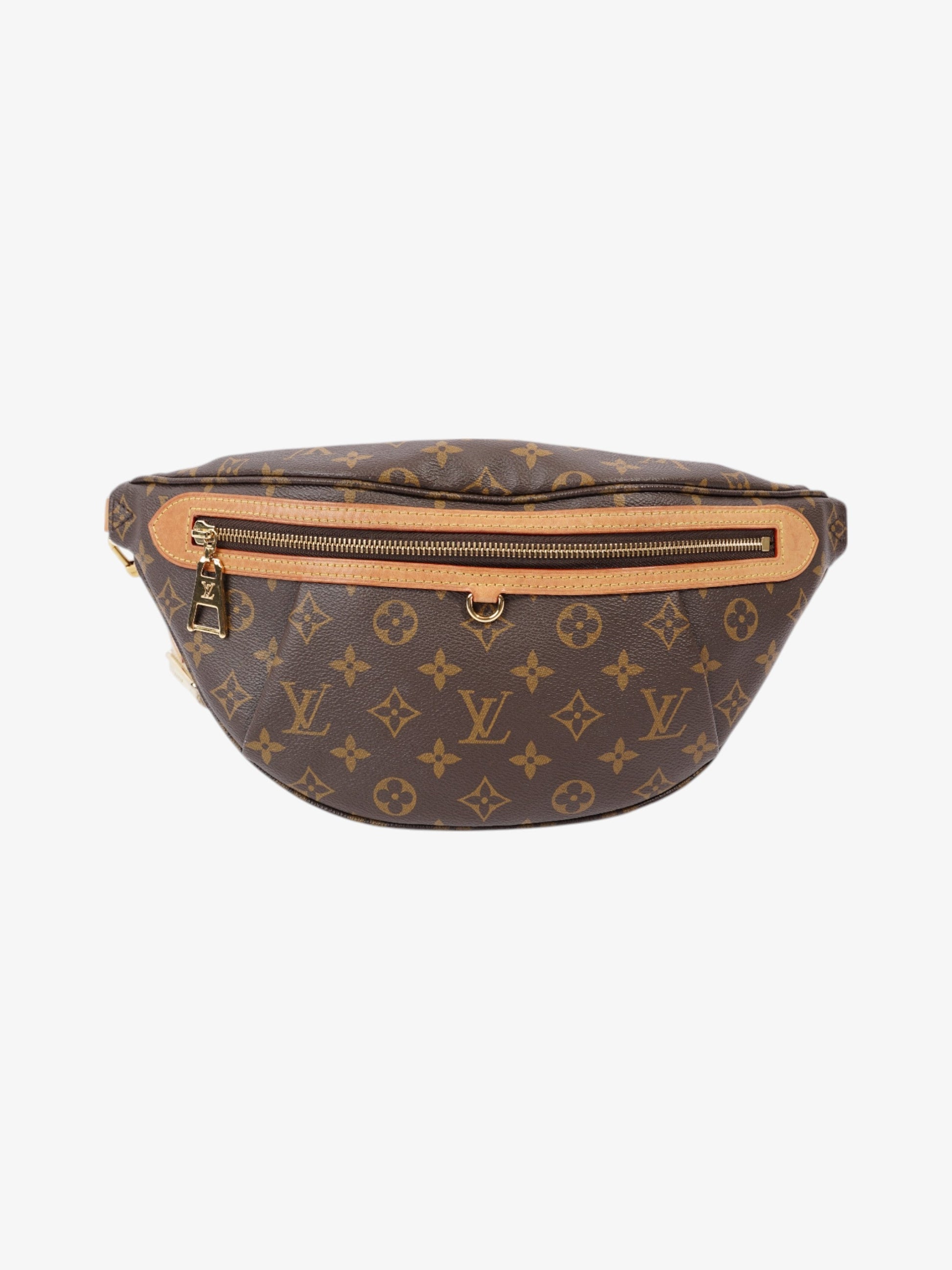 Louis Vuitton High Rise Bumbag Coated Monogram Canvas Coated Canvas Apparel