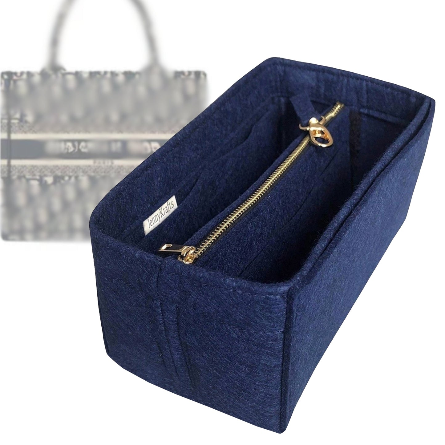Dior Tote Bag Organizer for Book Tote , Bag Small Zip