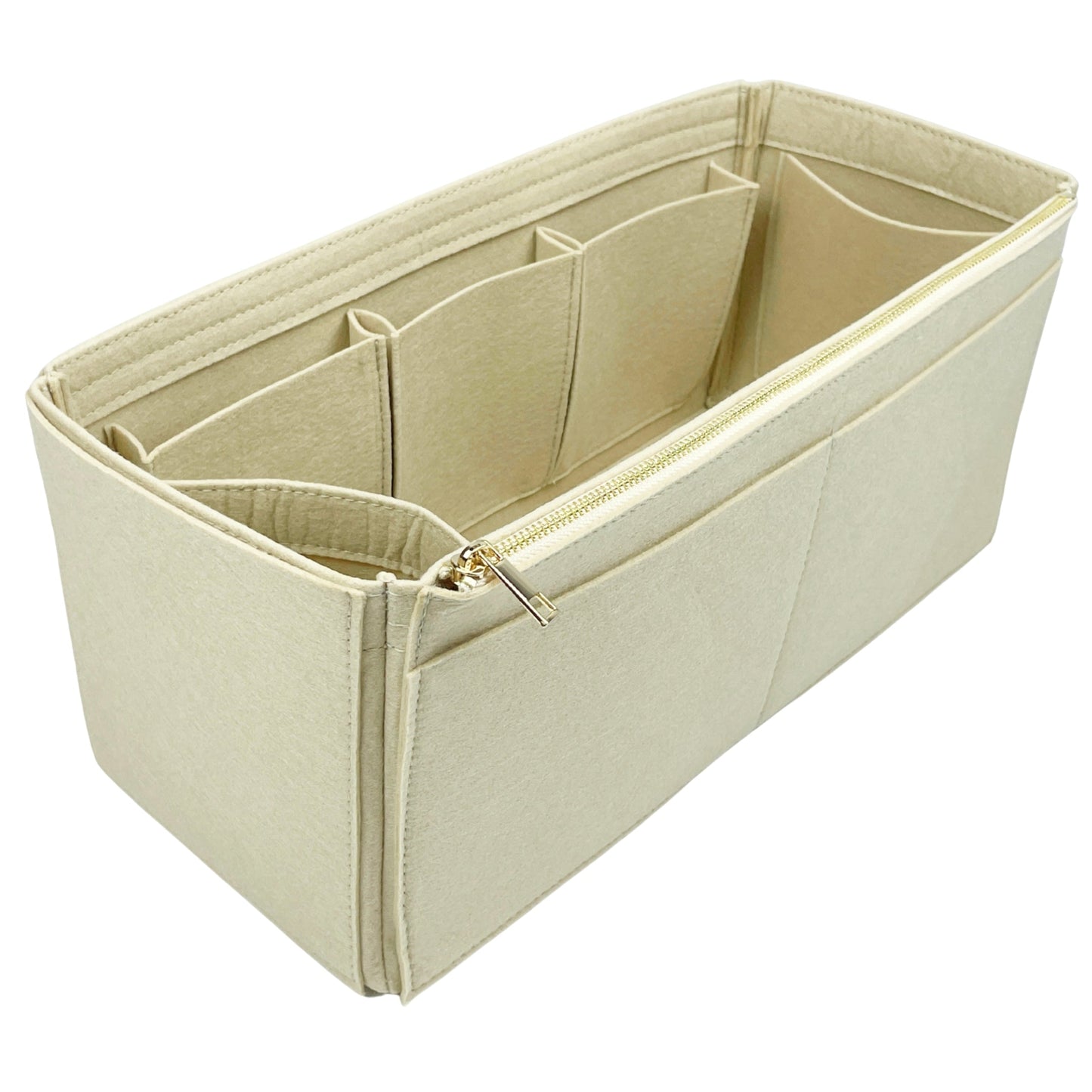 Prada Handbag Organizer for Re- and Duffel, Bag Insert Leather Nylon Saffiano Travel Bag Insert Felt Wid