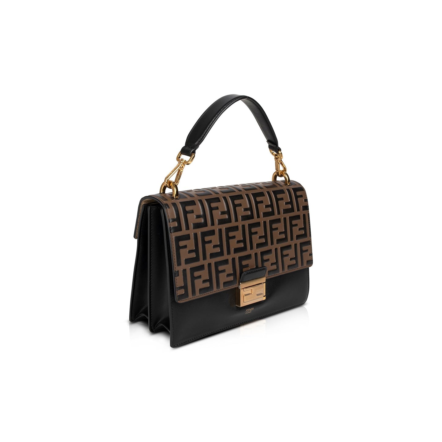 Fendi Ff Kan Shoulder Bag