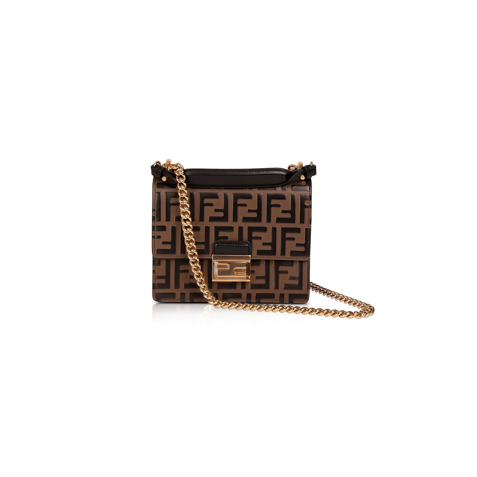 Fendi Kan Shoulder Bag Small Receipts 37120