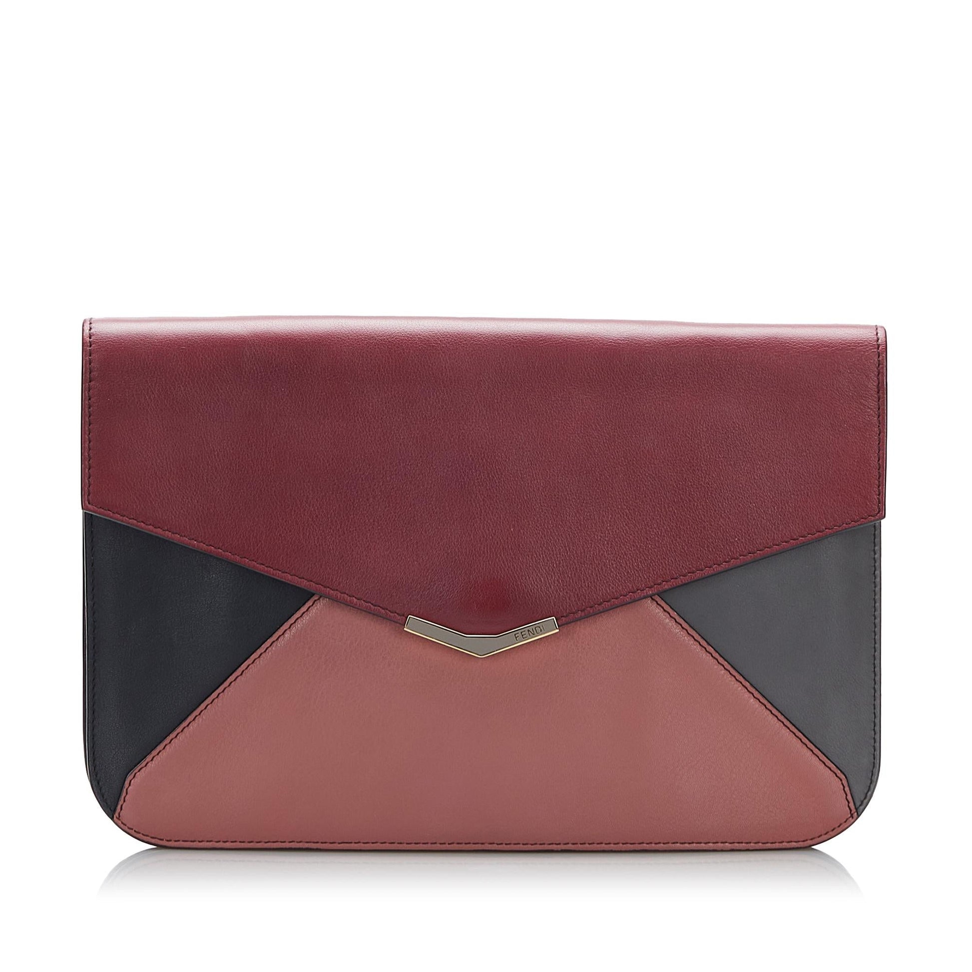 Fendi 2Jours Envelope Clutch Shg 9Dehuh Clutch Bag