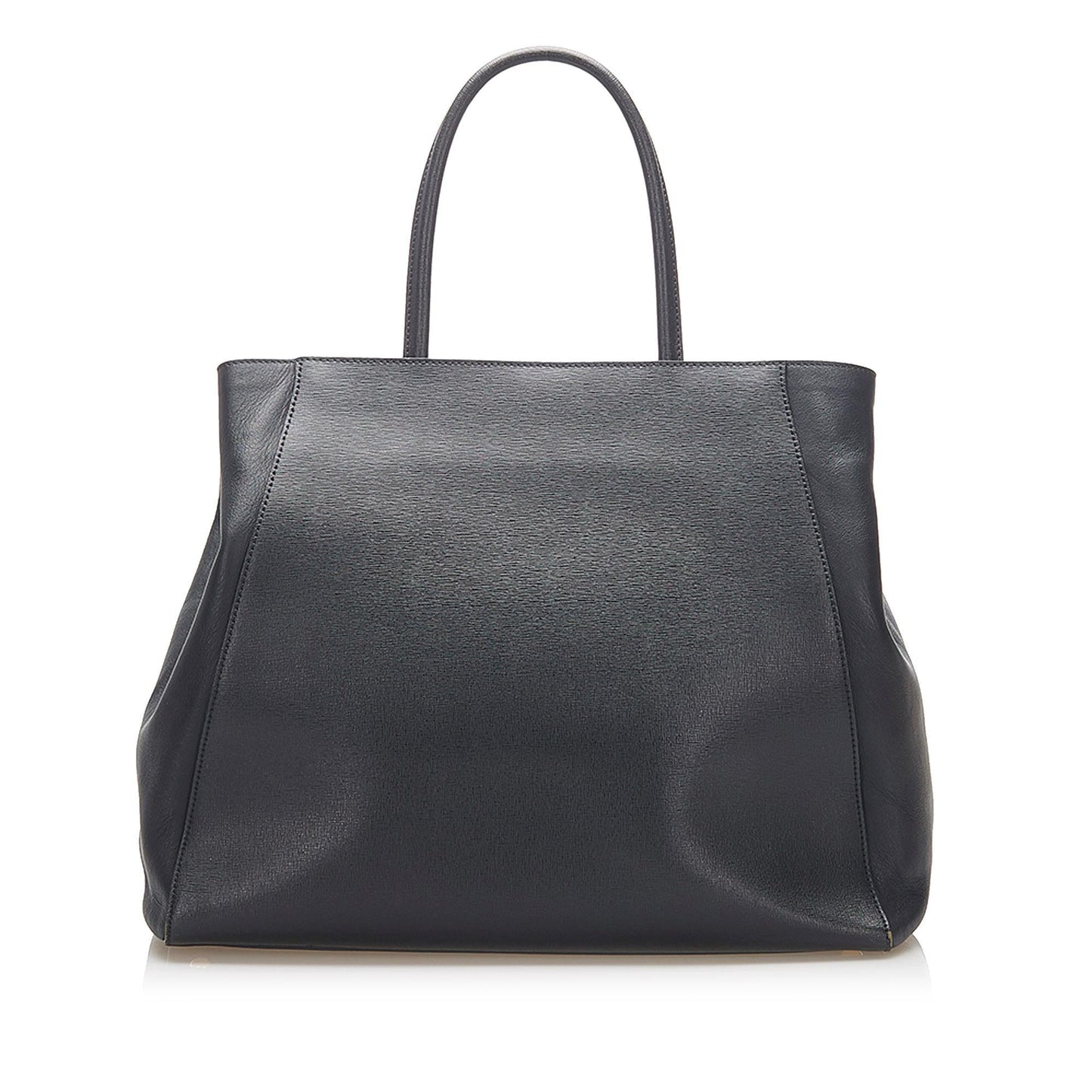 Fendi 2Jours Handbag Shg Leather Satchel Bag