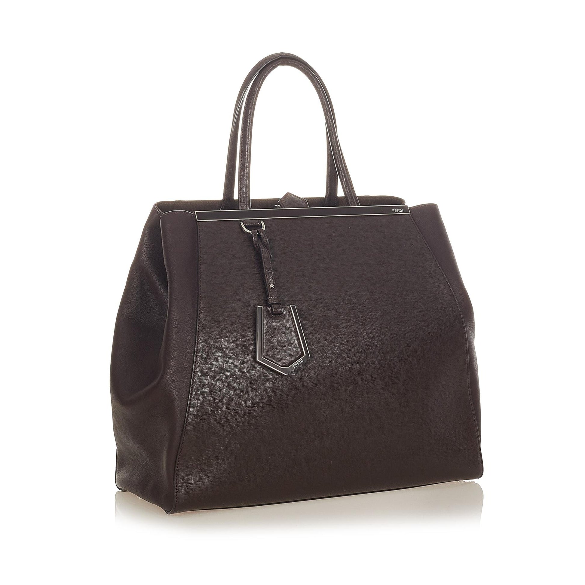 Fendi 2Jours Tote Bag Shg Leather Bag Shg 26241