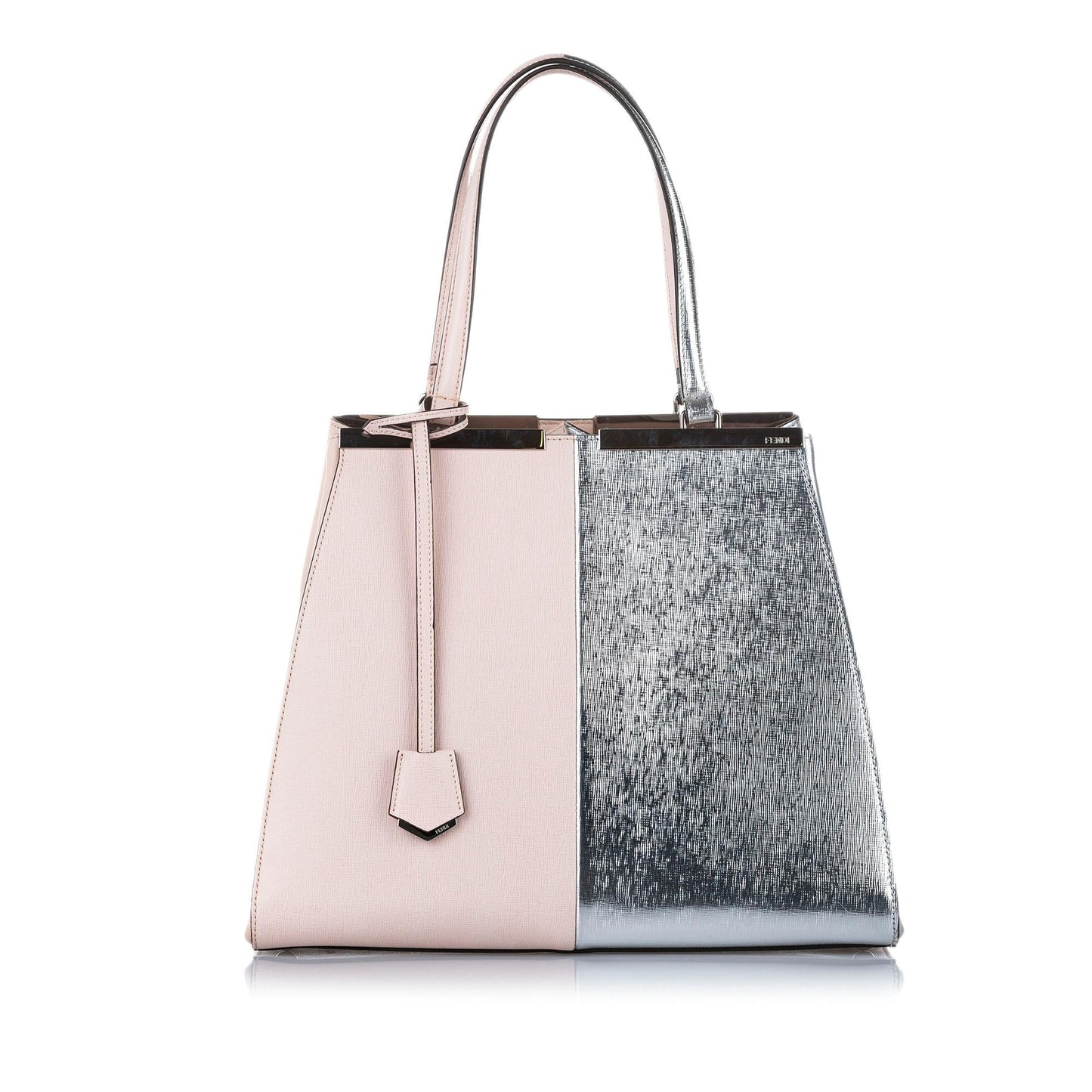 Fendi 2Jours Tote Bag Shg Leather