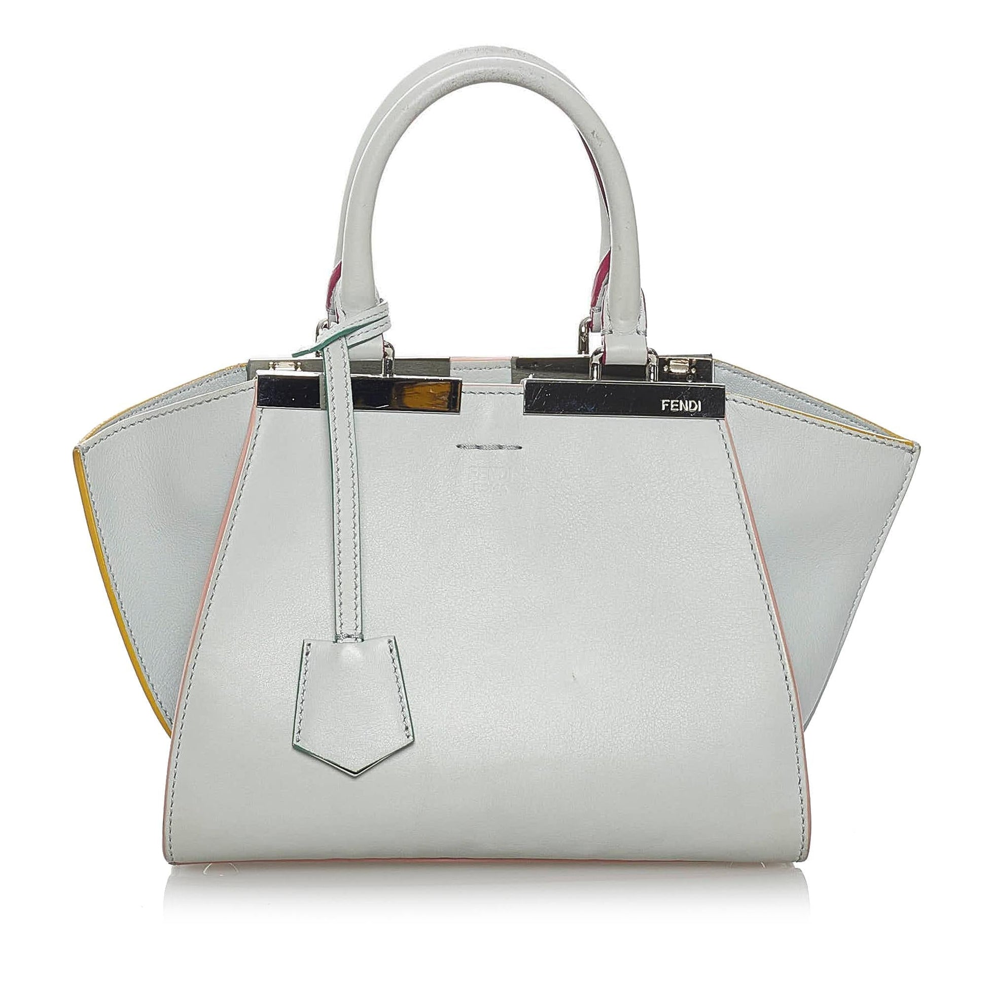 Fendi 3Jours Handbag Shg Leather Satchel Bag