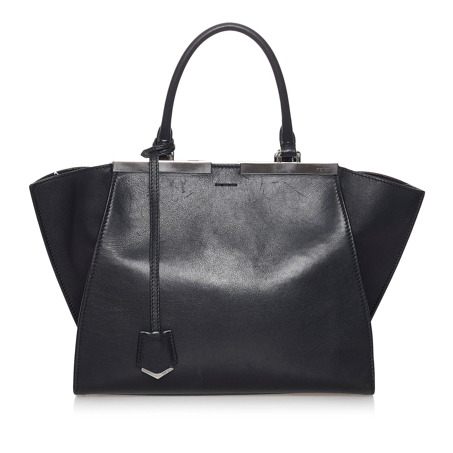 Fendi 3Jours Satchel Shg Leather Satchel Bag