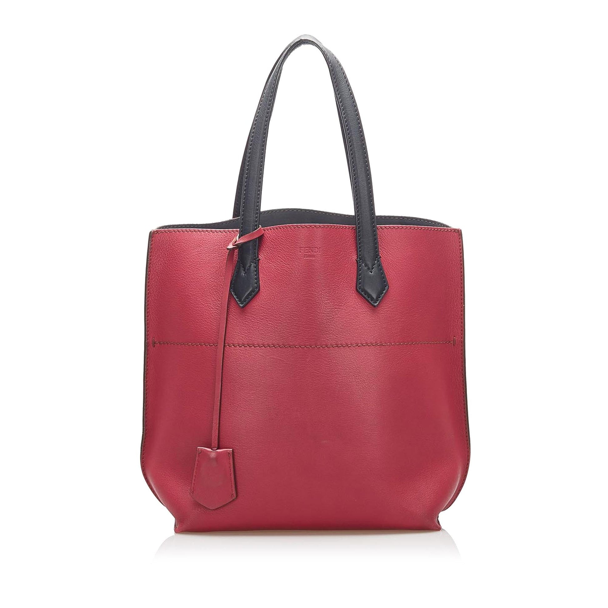 Fendi All Shopper Tote Bag Shg Leather