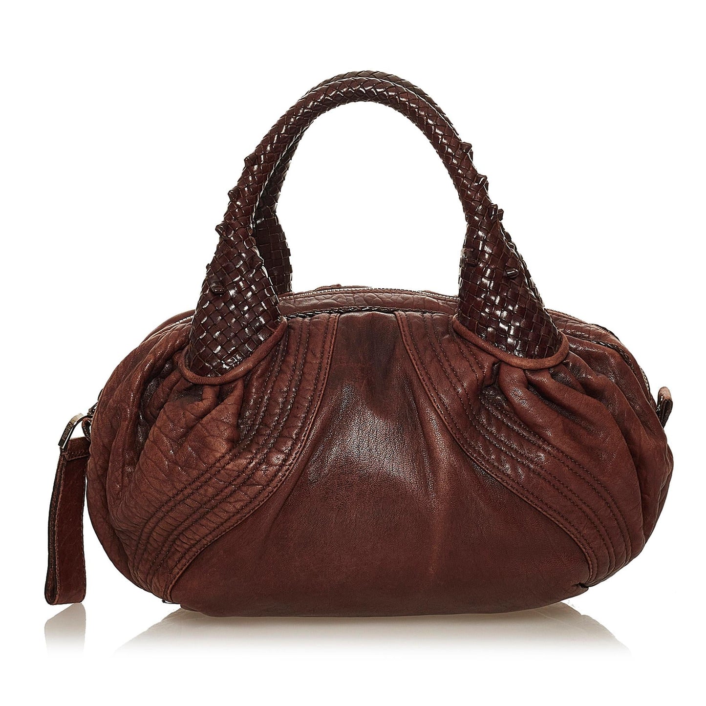 Fendi Spy Handbag Shg Leather Baby Satchel Bag