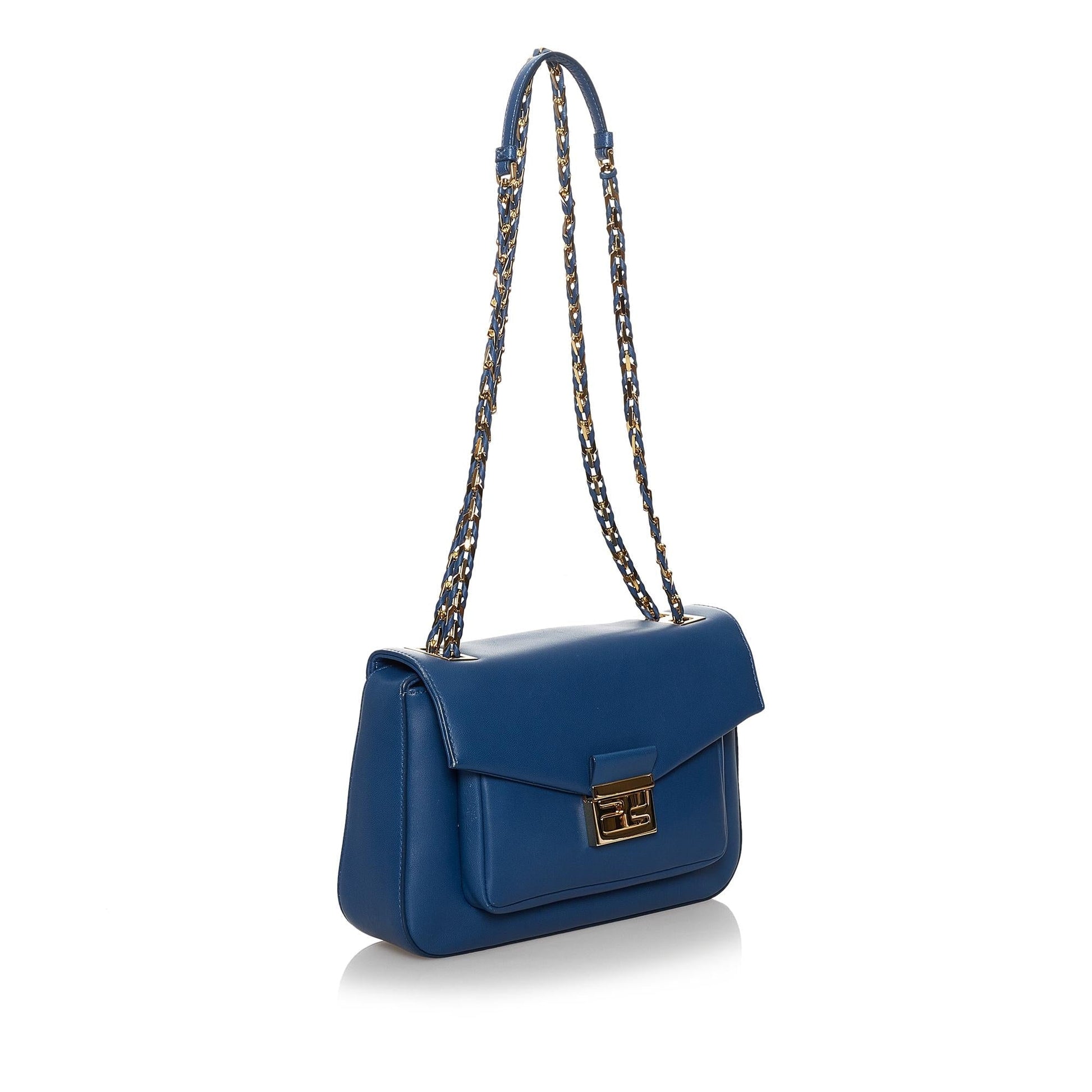 Fendi Be Baguette Crossbody Bag Shg Leather Shoulder Bag
