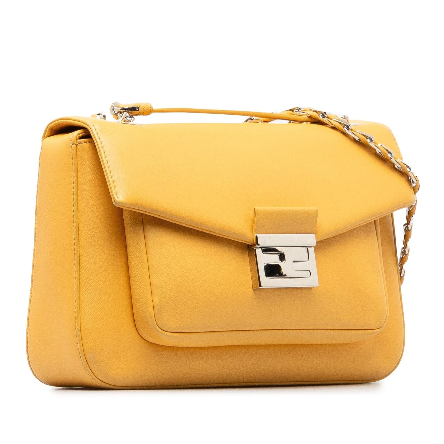 Fendi Bebaguette Bag Shg T5Anax Chain Shoulder Bag