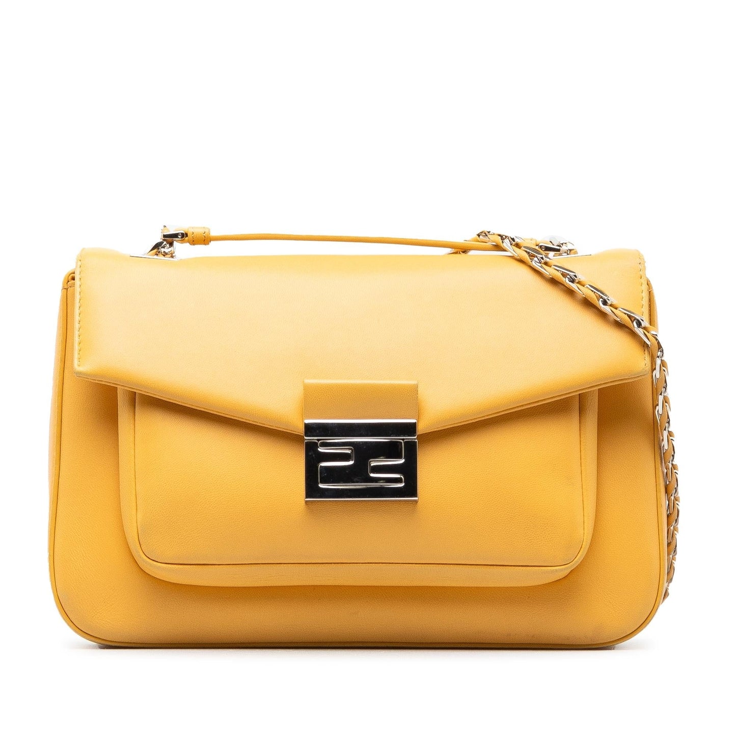 Fendi Bebaguette Bag Shg Trxsij Chain Shoulder Bag