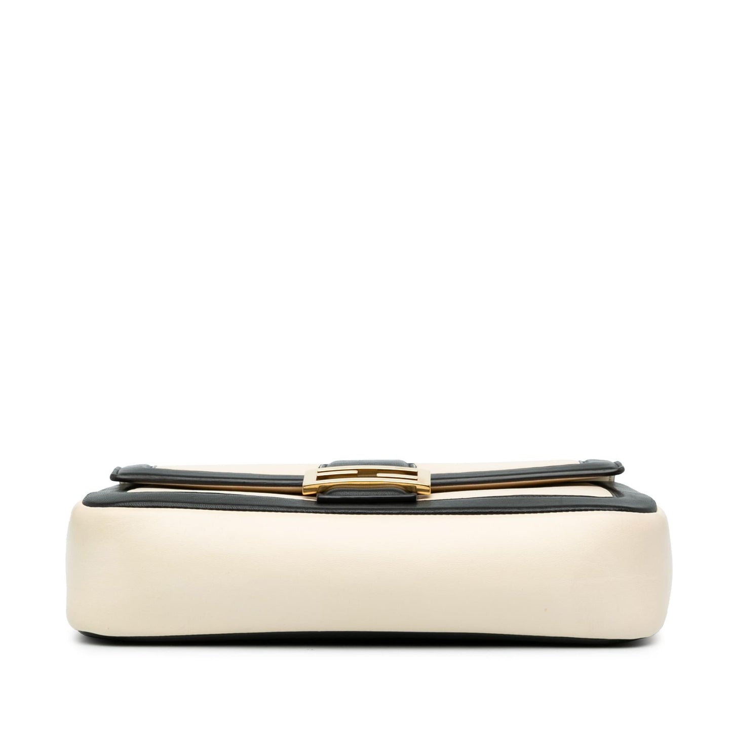 Fendi Bicolor Midi Baguette Shoulder Bag Leather Chain Baguette Shg Fuvgvg