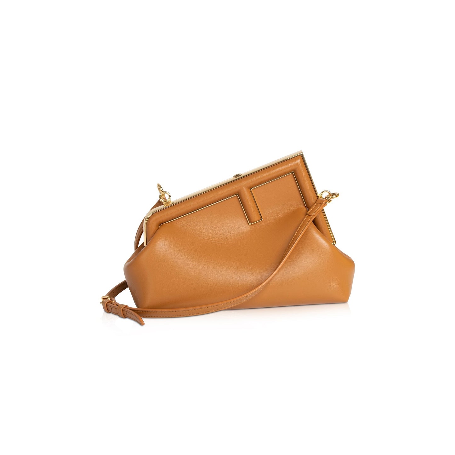 Fendi First Bag Brown Small Travel Bag