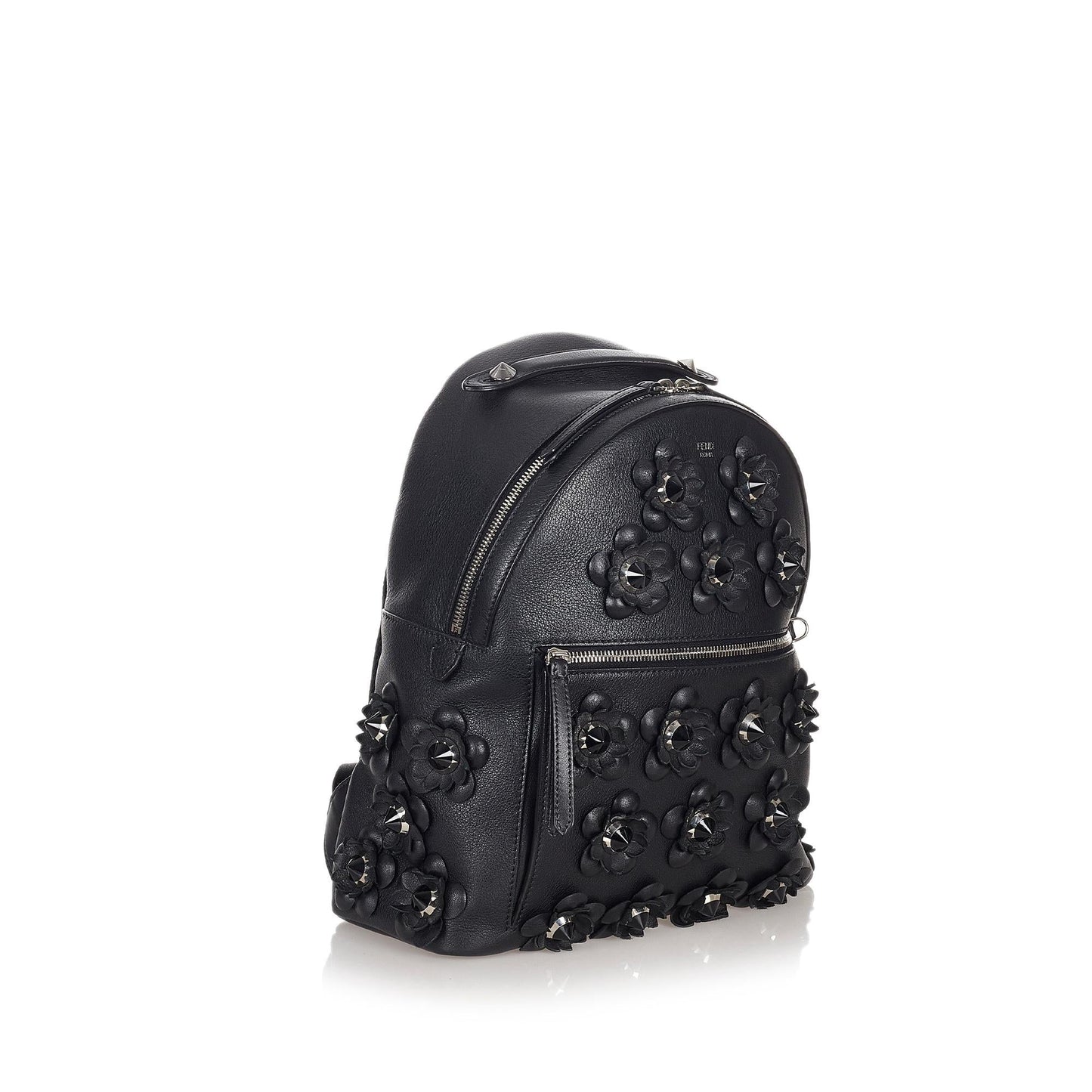 Fendi By The Way Flowerland Backpack Shg Leather
