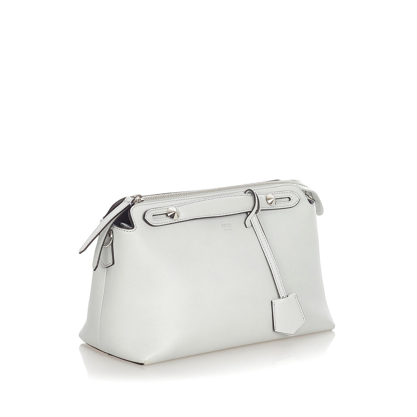 Fendi By The Way Satchel Shg Leather Satchel Bag Triana Authentic 148804