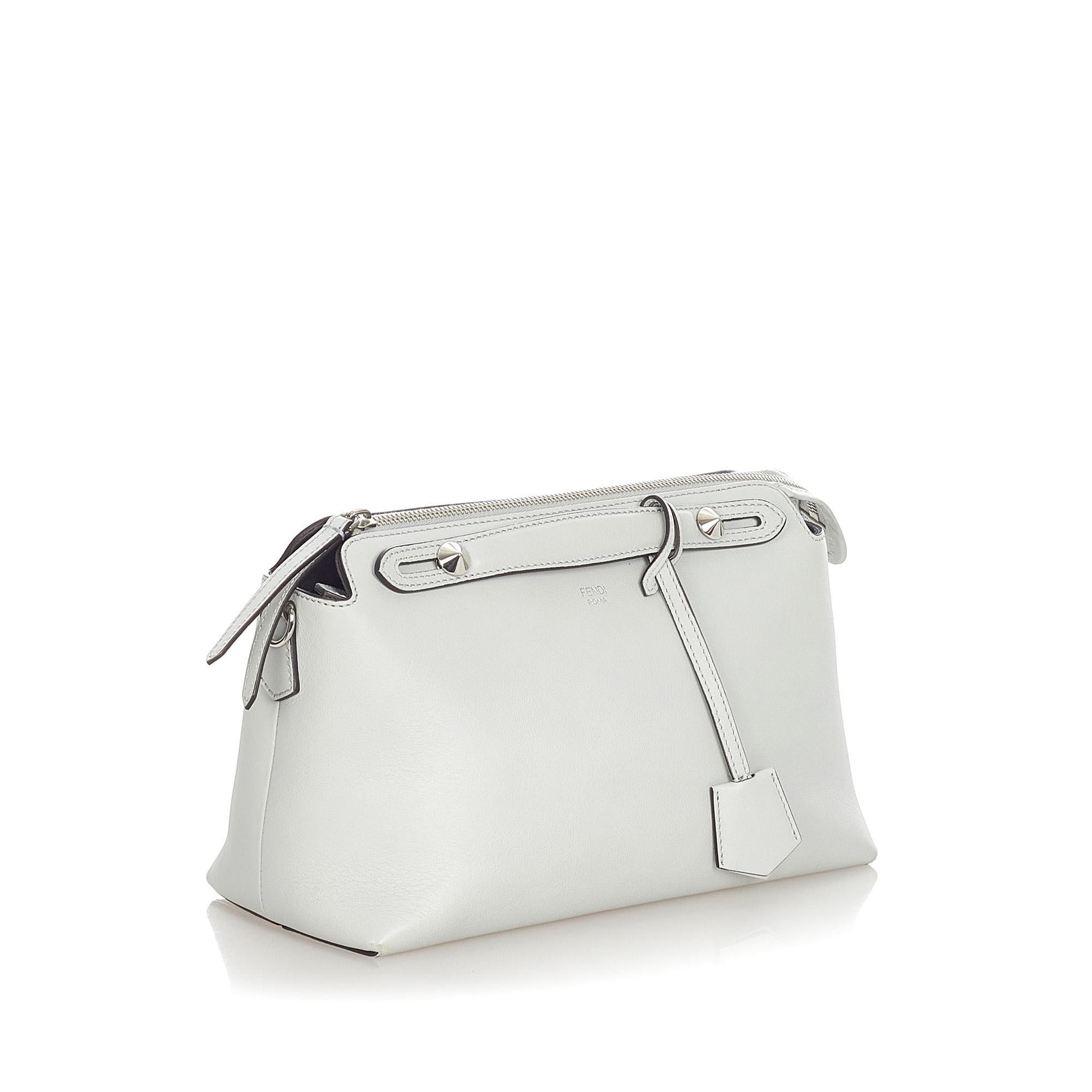 Fendi By The Way Satchel Shg Leather Satchel Bag Triana Authentic 148804