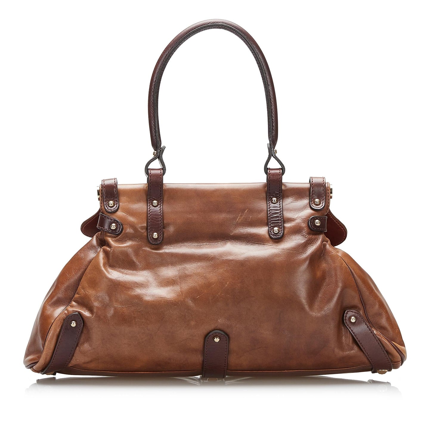 Fendi Calf Handbag Shg 0I003W Leather Calf Leather Satchel Bag