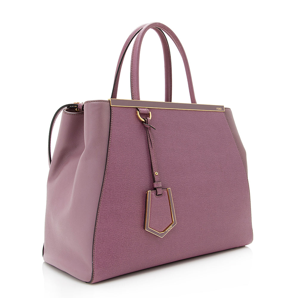 Fendi Calfskin 2Jours Tote Shf Tote Bag