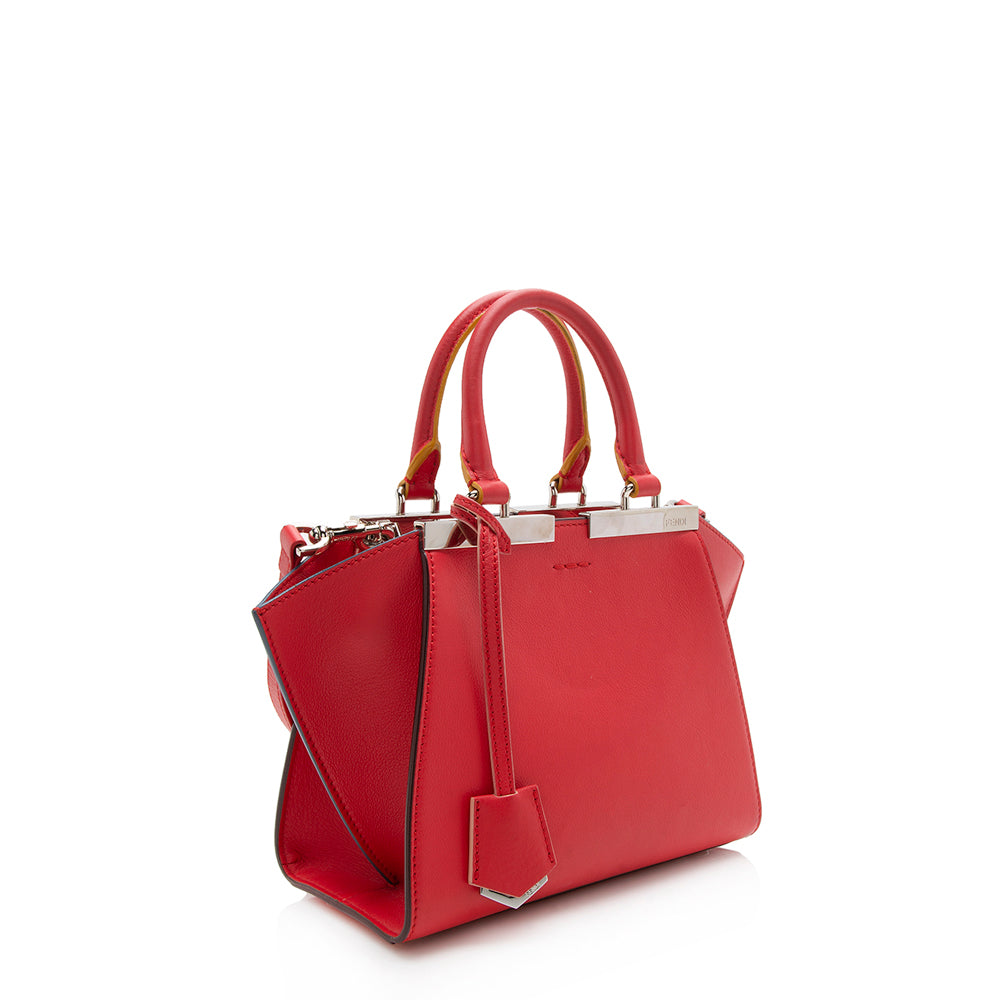 Fendi Calfskin 3Jours Petite Tote Shf Tote Bag