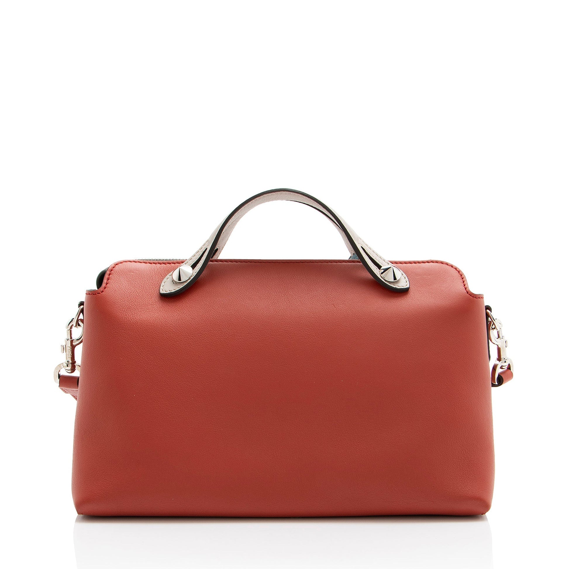 Fendi Calfskin By The Way Boston Bag Small Satchel Bag Bag Shf Ea1Qrk